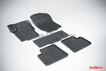 Резиновые коврики в салон Mercedes-Benz GL [X164] (2006-2012) "Сетка"