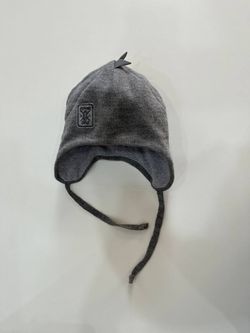 Шапка весенняя/осенняя вязаная ОРЕО (Пепельный)