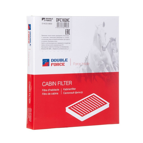 Фильтр салонный DOUBLE FORCE (угольный) DFC1828C