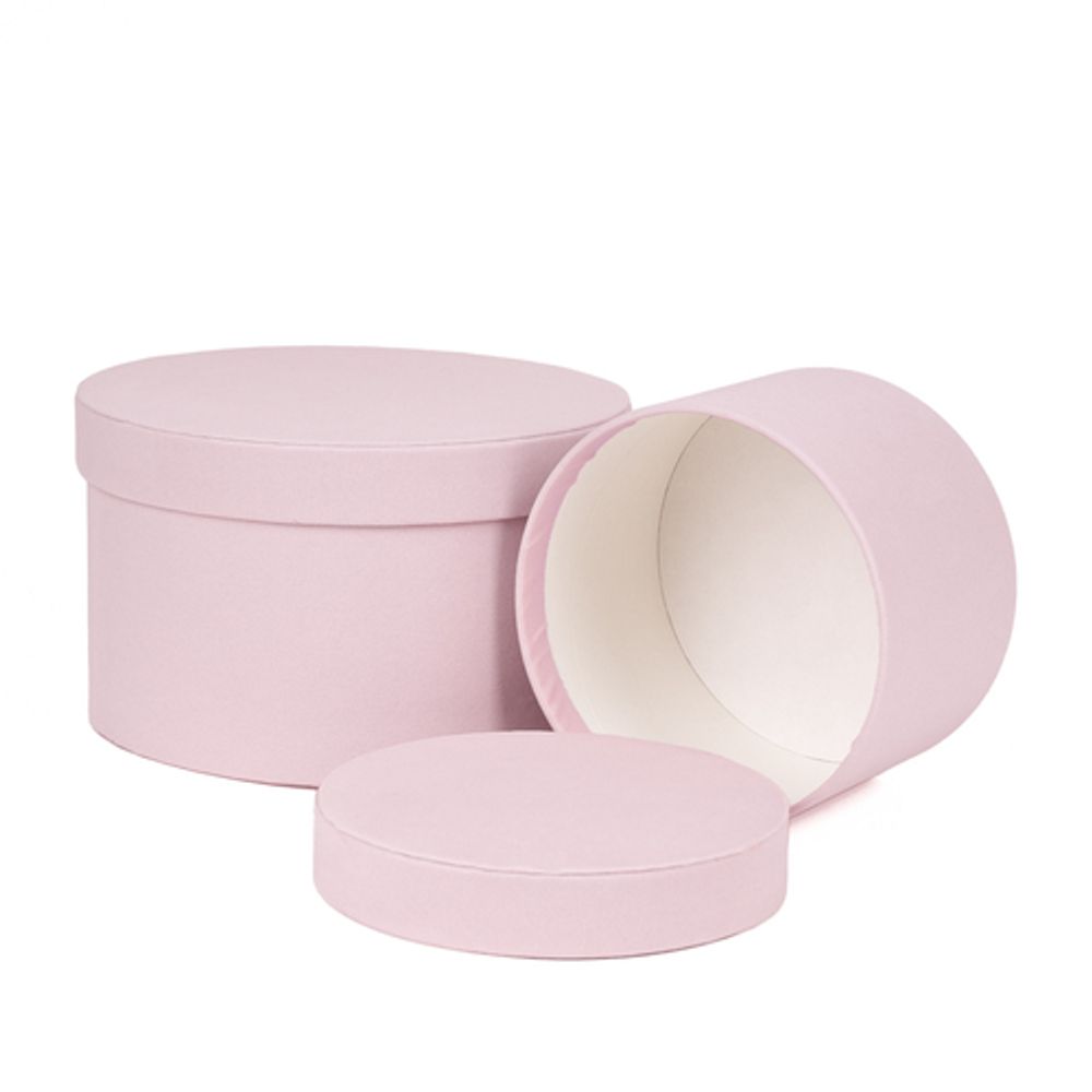 Набор/2шт 20*12/15*10 РОЗОВЫЙ ВЕЛЮР