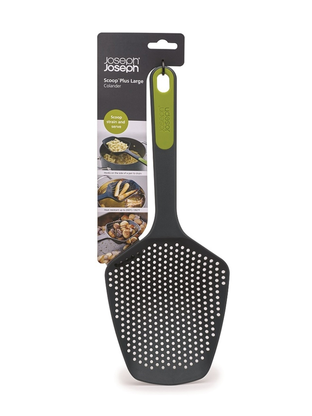 Ложка-дуршлаг Scoop Plus™ большая зеленая Joseph Joseph 10065