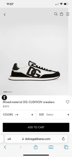 Кроссовки Dolce & Gabbana