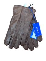 Перчатки. Мужские. Материал верха: Кожа оленя. Подклад: Трикотаж-шерсть. 5 шт в упаковке.