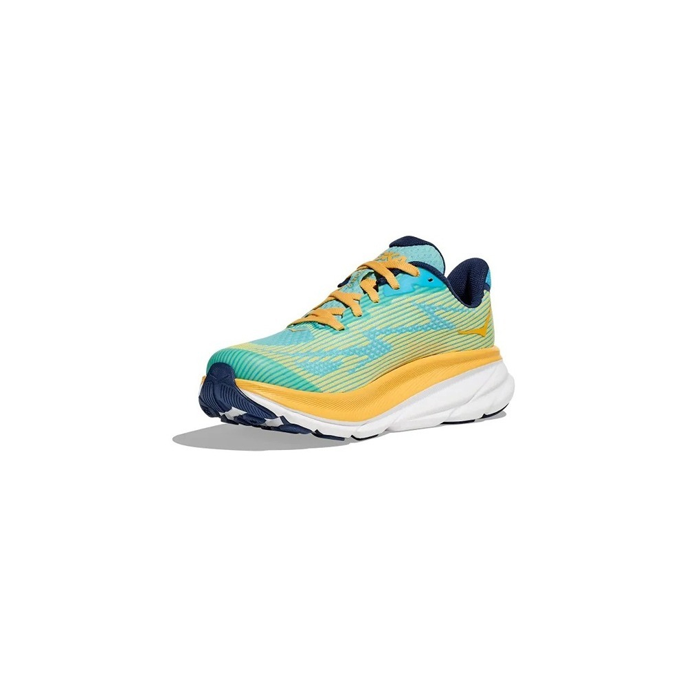 Кроссовки женские HOKA Y CLIFTON 9 YOUTH Swim Day / Lettuce