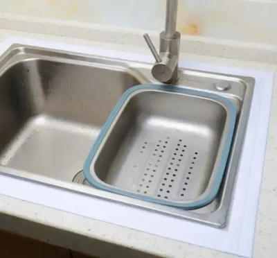 Бордюрная лента для ванны 3.8 см на 3.2 метра / клейка лента, контурная лента