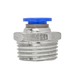 Фитинг для пластиковых трубок 8мм с наружной резьбой 1/2'' RockForce##Rock FORCE RF-SPC08-04