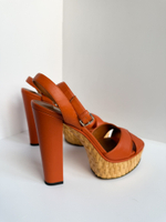 Кожаные босоножки Valentino Garavani, 39