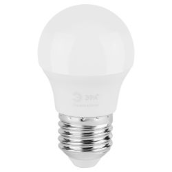 Лампа светодиодная ЭРА GREEN LINE LED P45-10W-865-E27 GL 10Вт шар холодный свет E27 | Лампы cветодиодные Шар (G/P)