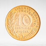 France, 10 Centimes 1964, VF