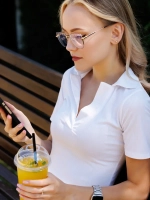 Очки для компьютера имиджевые защитные прозрачные нулевки