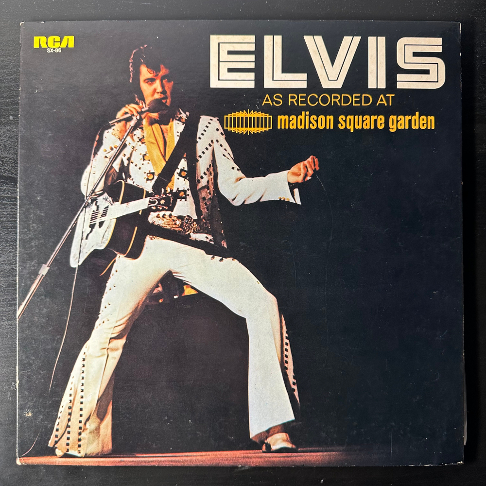 Elvis ‎– Elvis As Recorded At Madison Square Garden (Япония 1972г.)