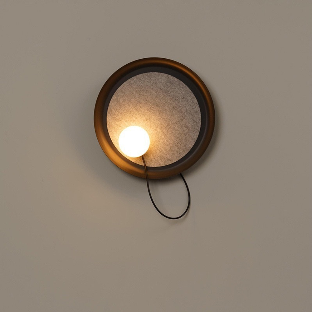 Wall design lamp  Wire by Milan (Black)