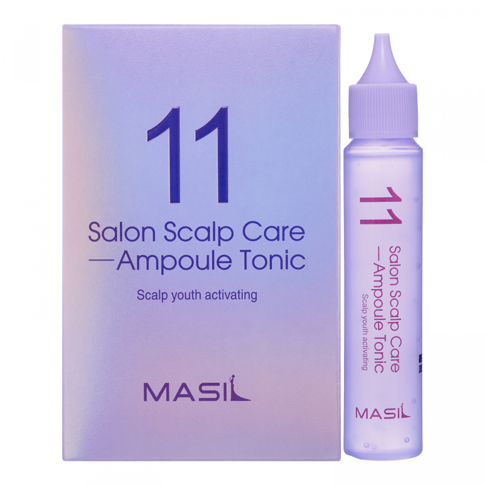 Masil Тоник для ухода за кожей головы - 11 salon scalp care ampoule tonic, 30мл*4шт