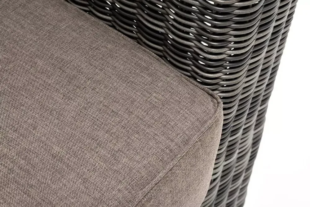 "Боно" лаунж-зона из искусственного ротанга, цвет графит