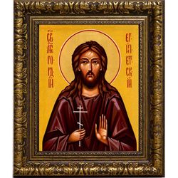 Горгий (Гордий) Египетский мученик. Икона на холсте.