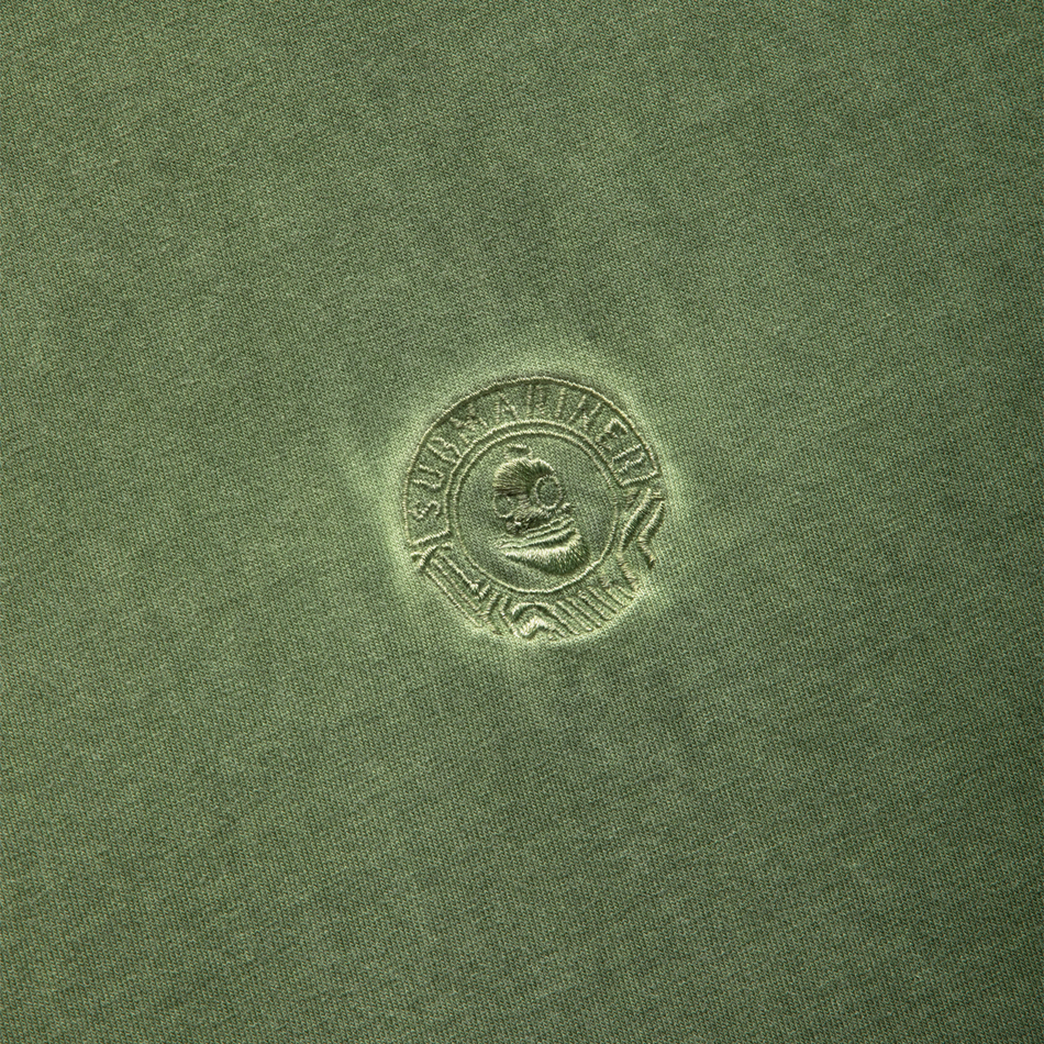 TSHRT_VNTG_GMD Main Logo Military Khaki