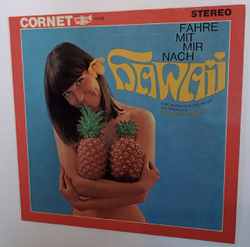 Винтажная виниловая пластинка Die Samoa Serenaders Fahre Mit Mir Nach Hawaii (Eine Musikalische Reise Ins Paradies) (Germany 1971)