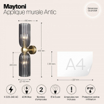 Бра Maytoni Modern 2 MOD302WL-02GR