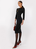 Платье облегающее миди