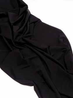 Микрофибра бельевая матовая эластичная цвет черный метражом