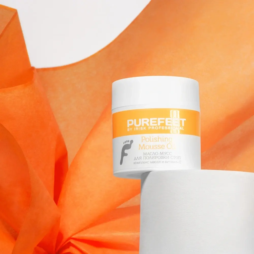 Purefeet Масло-мусс для полировки стоп Polishing Mousse Oil, 50 мл