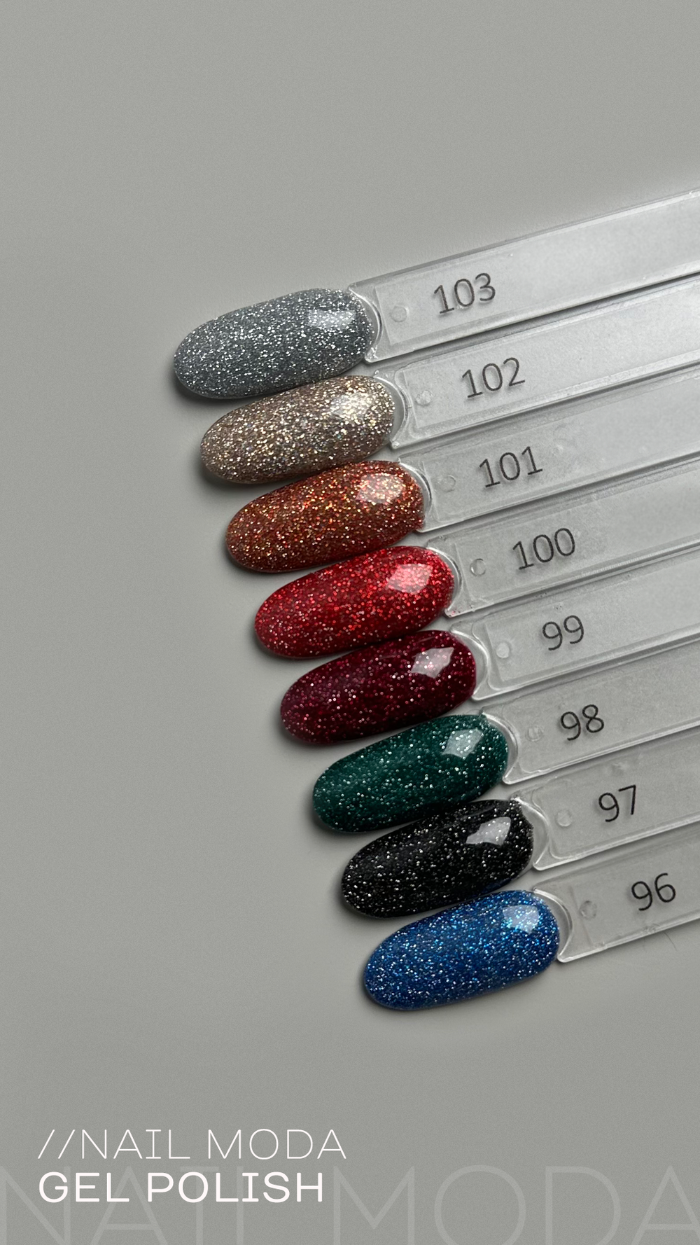 GEL POLISH 96 - 103 (без вспышки)