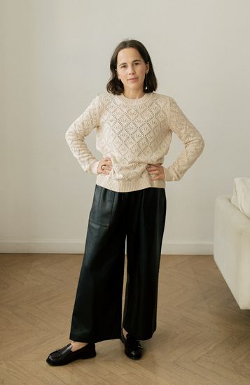 Джемпер А.Г., 50% хлопок, 50% акрил, цвет бежевый