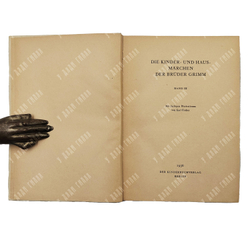 Der Brüder Grimm. Die Kinder...Band III.../ Братья Гримм. Детские сказки. Т. 3...1956