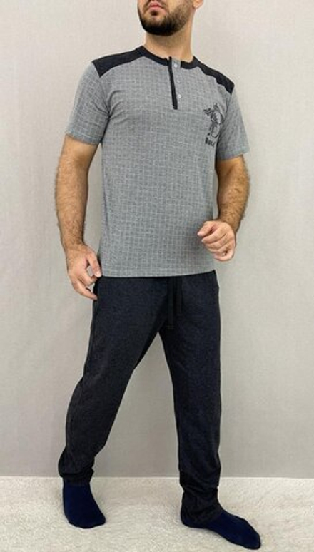 Пижама мужская Штаны+футболка 88141