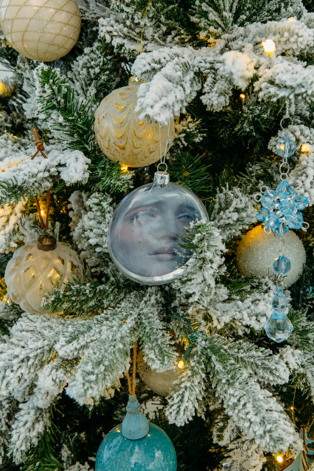 Новогодняя ель «Снежная королева»