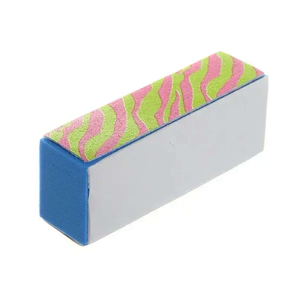 Шлифовка-бафик для ногтей в пакете «Эстетика», разноцветный, 9*3,5*2см