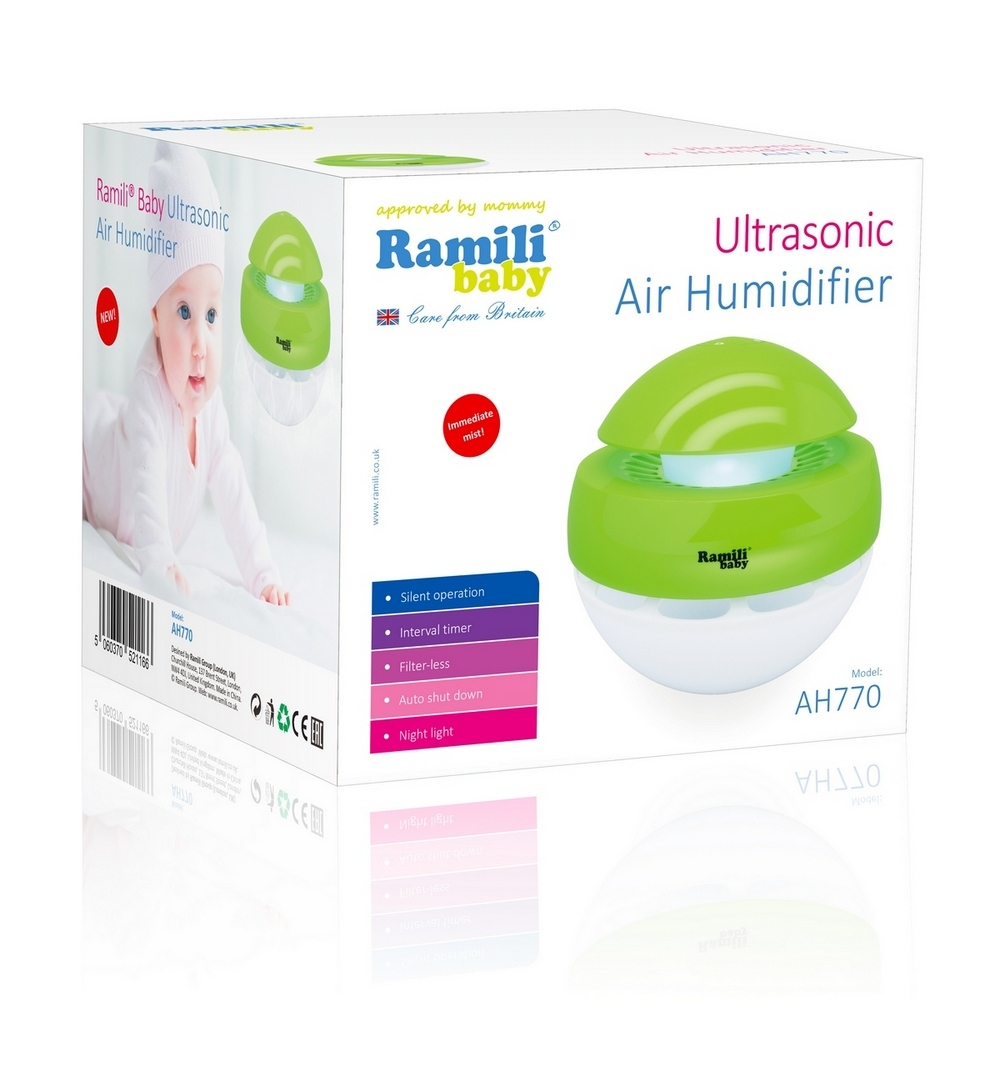 Ультразвуковой увлажнитель для детской Ramili Baby AH770