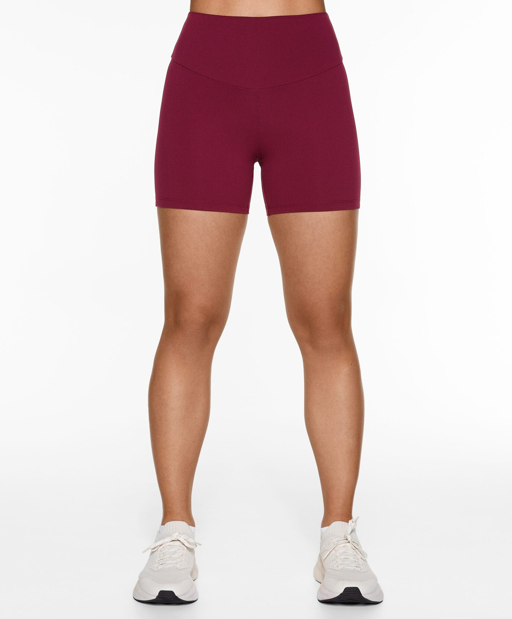 OYSHO Велосипедки Comfortlux с высокой посадкой длиной 10 см, вишнёвый