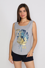 Пижама женская "OKAY" майка+шорты