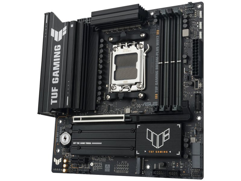 Материнская плата Asus Tuf Gaming B850m-plus Wifi7, Socket AM5, AMD B850, mATX, RTL [90MB1MU0-M0EAY0]