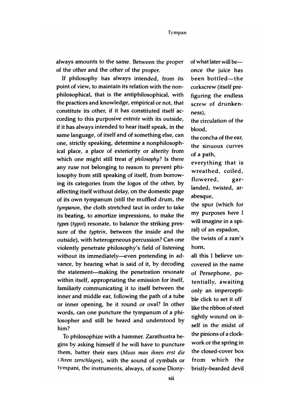 Marges de la philosophie | J. Derrida