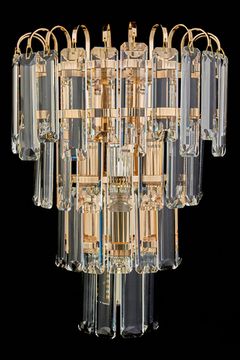 Бра 3*Е14 LE9017/1W GD золото Catherine Leon