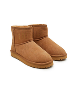 Кожаные угги jil 02 - ankle boot perforated cow suede sand Liu Jo - коричневый(SA4055 PX373)