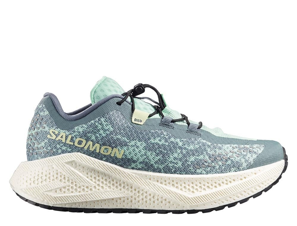 Женские кроссовки для бега Salomon Aero Glide 4 GRVL W Мятово-Ванильные