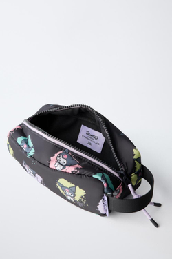 ZARA ШКОЛЬНЫЙ ПЕНАЛ KUROMI © SANRIO, ЧЕРНЫЙ