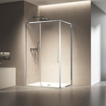 Душевой уголок Slim 8mm VSR-6SL8012CL, 1200*800, хром, стекло прозрачное