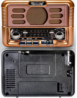 Радиоприемник сетевой COLON RX-6061BT РЕТРО Bluetooth Аккумуляторный