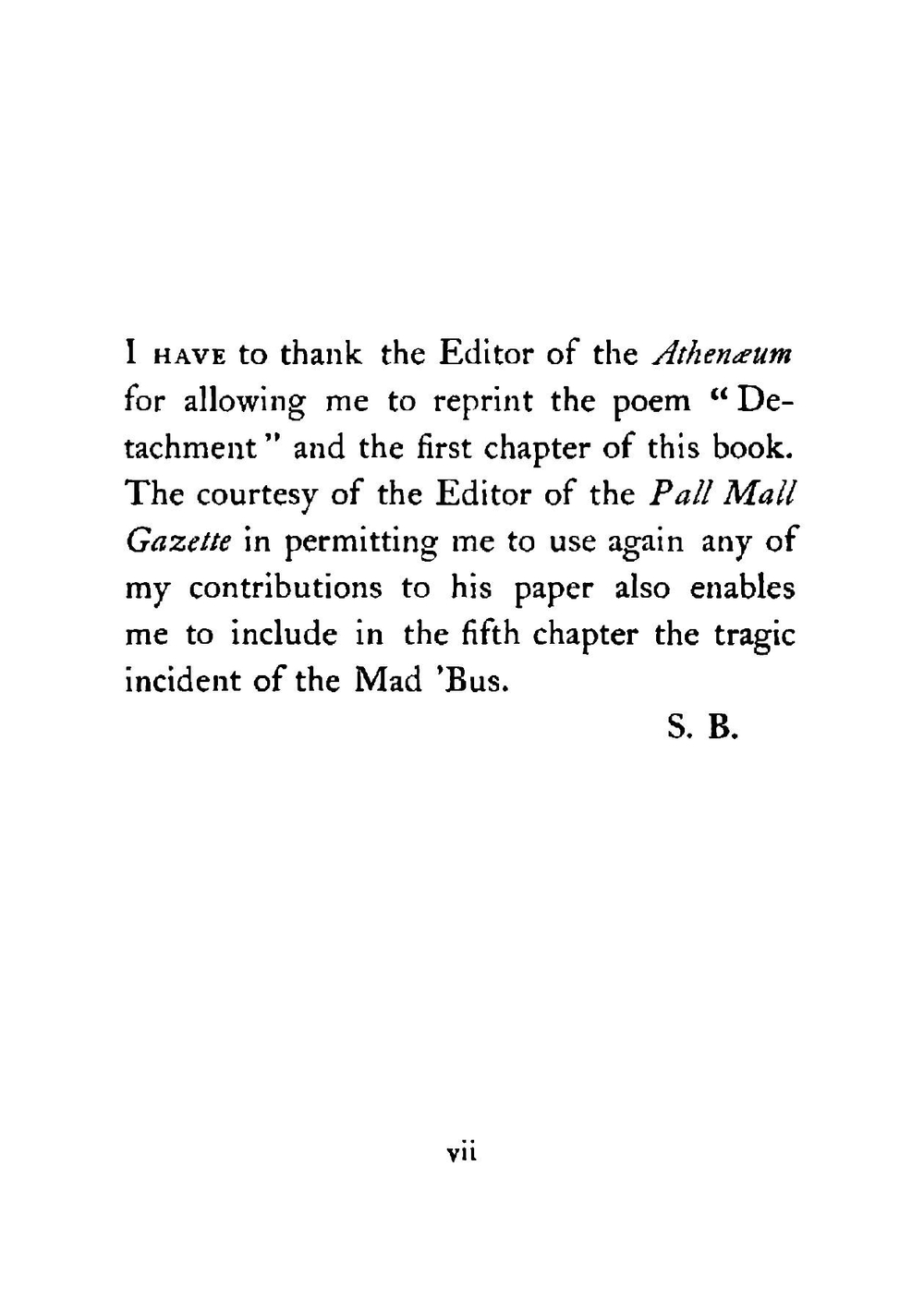 Living alone | Stella Benson