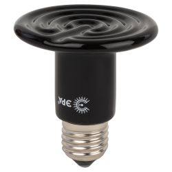 Инфракрасная лампа ЭРА CeramiHeat FITO-50W-НQ керамическая для брудера, рептилий 50 Вт Е27 | Инфракрасные лампы
