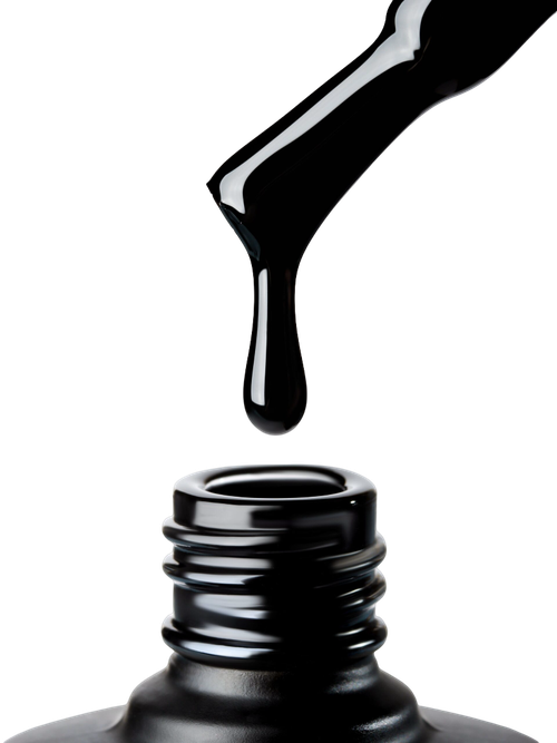 Гель лак Color ультра черный Pink House