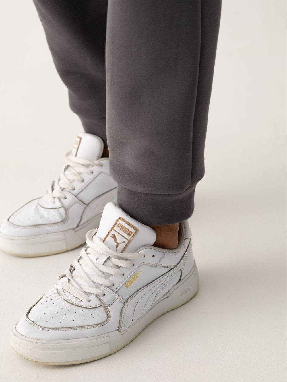 Брюки спортивные мужские теплые. Графит