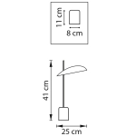 Декоративная настольная лампа Lightstar MARMARA 801916