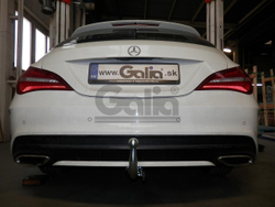Оцинкованный фаркоп на Mercedes CLA-Class c117 купе 2013-2019 (без электрики), Galia M146A