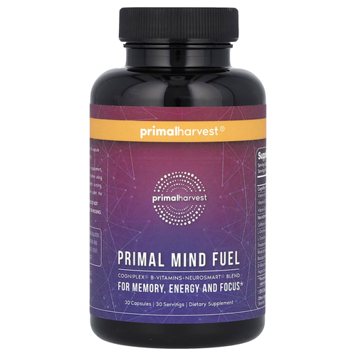 Primal Harvest, Primal Mind Fuel, топливо для разума, 30 капсул