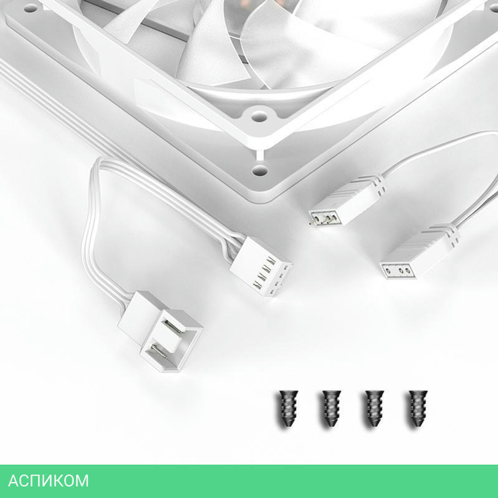 Вентилятор для корпуса ID-Cooling XF-120-ARGB-W
